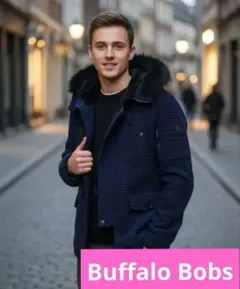 Buffalo Bobs ネイビー ダッフルコート