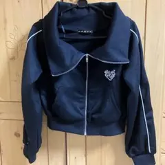 最終値下げGORGE クロップドジップアップジャケット ブラック