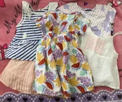 女の子 90サイズ 夏服5点セット まとめ売り ラグマート moujonjon他