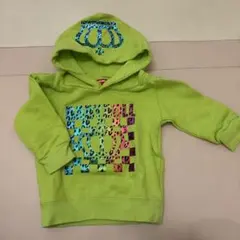 BABYDOLL ライムグリーン トレーナー 80