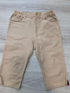 ファミリア　ベージュ パンツ 110cm