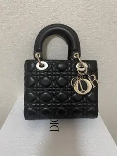Dior レディディオール ハンドバッグ ブラック