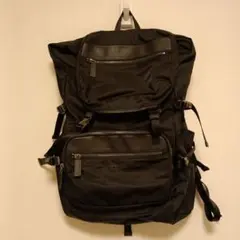 【美品】アニエスベー リュック ナイロン レザー 大容量　 UK05M－01
