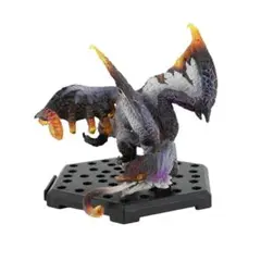 モンハンジオラマ ナルガクルガ、イャンガルルガ、オオナズチ、ケチャワチャセット ナルガクルガ] 小さなジオラマ モンハンフィギュア インテリア
