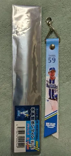 横浜DeNAベイスターズ　本革製ボンフィン　平良選手