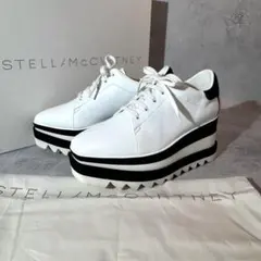 3623cmステラマッカートニー厚底軽量スニークエリス豹柄レオパード