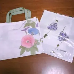 お花トートバッグ2点*