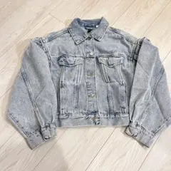H&M オーバーサイズデニムジャケット ライトブルー