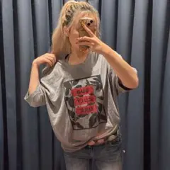 【送料無料】USA古着 NEXT LEVEL 植物 プリント Tシャツ