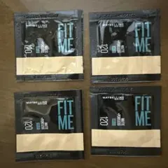 Maybelline FIT ME リキッドファンデーション 120 4点セット