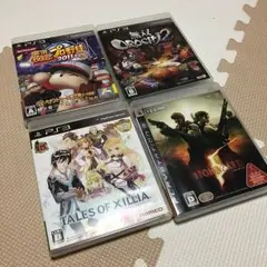 PS3 ゲームソフト 4セット