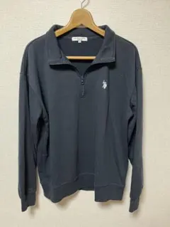 U.S. POLO ASSN. ハーフジップ スウェット Mサイズのサムネイル