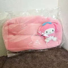 マイメロディ　マスコット付き　おすわりティッシュボックス　カバー