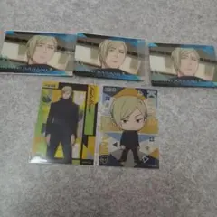 呪術廻戦　ウエハース　クリア　カード　 七海建人　5枚セット