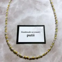 ビーズネックレス ネックレス