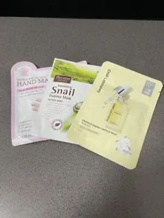 【新品未使用品】韓国 フェイスパック ハンドマスク CNP SNAIL anua