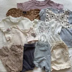 mamaraku他キッズ服 Tシャツ 10点セット 100cm