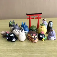 となりのトトロ 千と千尋の神隠し ジブリ 指人形 パズル 鳥居 どんぐり共和国