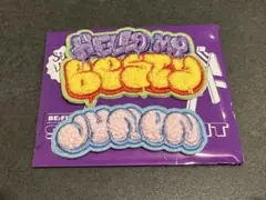 BE:FIRST モコモコ刺しゅうステッカー Hello MY BESTY ロゴ