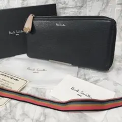 【美品✨️】Paul Smith ブラックレザー 長財布