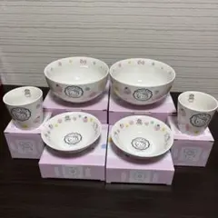 ハローキティ 食器セット 陶器 6点
