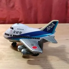 動画あり！！ 日光玩具 日本航空 JAL ダグラスDC-7-C ブリキ飛行機