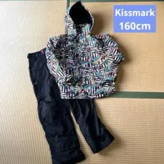 kissmark スキーウェア スノボウェア 160 S 上下セット M 大人