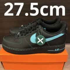 Nike Air Force1Lowブラックティファニー27.5cm鑑定済正規品