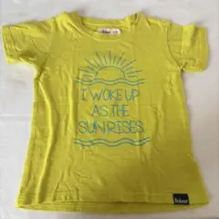 BOBSON イエローグリーンTシャツ110のサムネイル