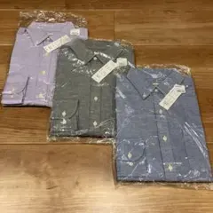 ZIP FIVEシャツ 3点セット XS コットン100%