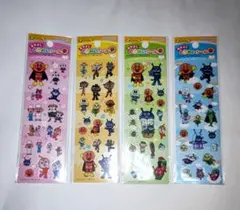 アンパンマン とうめいシール 4枚セット