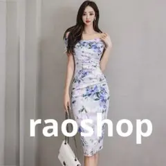 大人気❤️花柄ワンピース キャバドレス 春夏 デート パーティー お呼ばれ用