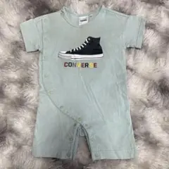 CONVERSE スニーカープリントロンパース 80サイズ
