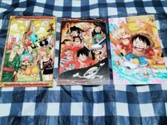 ワンピース　ポストカード　3枚セット ルフィ　ゾロ