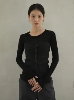 OHOTORO オオトロmixed tube knit ビスチェ