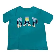 GAP 100㎝　Tシャツ　ターコイズブルー