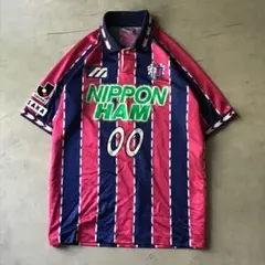美品 90s イタリア製 errea ジェノアCFC ユニフォーム 三浦知良 L