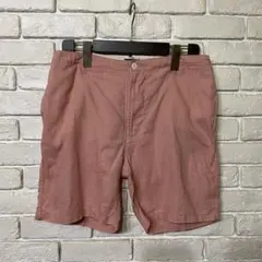 【日本製】サニースポーツ 上質リネン100% ショートパンツ ピンク Mのサムネイル