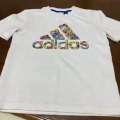 adidas カラフルロゴ Tシャツ