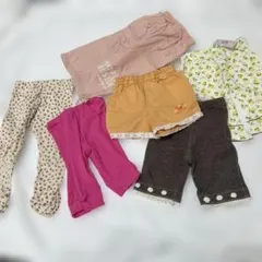 ベビー服 ボトムス 6点セット　保育所　保育園