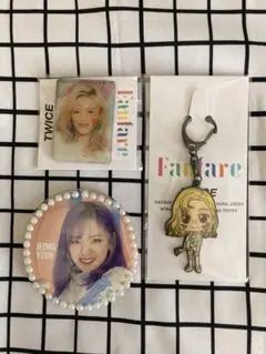 TWICE ジョンヨン　缶バッチ　キーホルダー　 フォトピンバッチ