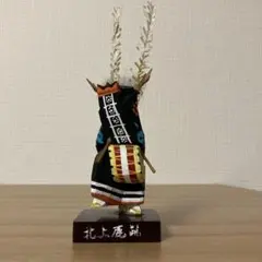 【昭和レトロ】北上鹿踊 郷土玩具 木彫り人形のサムネイル
