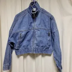 アディダス オリジナルス デニムジャケット ショート丈