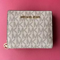 MICHAEL KORS 二つ折り財布 バニラ 美品