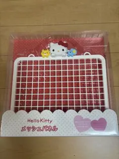 ハローキティ メッシュパネル＆フックセット サンリオ 収納 インテリア
