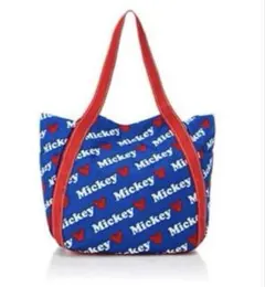 ☆新品☆ Disney バルーントートバッグ ミッキーマウス　青　赤　かわいい