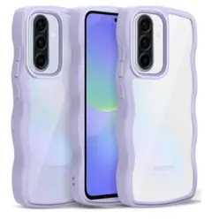 パープル スマホケース 米軍MIL規格 GALAXYA36