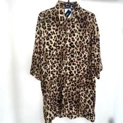 ⚠️大幅特別限定価格中です⚠️Vex ヒョウ柄 長袖シャツ