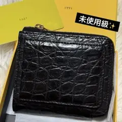 ITTI イッチ　クロコダイル　収納多数　ブラック　定価52800 ITTI イッチ クロコダイル 収納多数 ブラック 定価52800