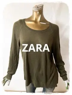 ☘️T17839☘️ZARA 薄手ニット セーター トップス L